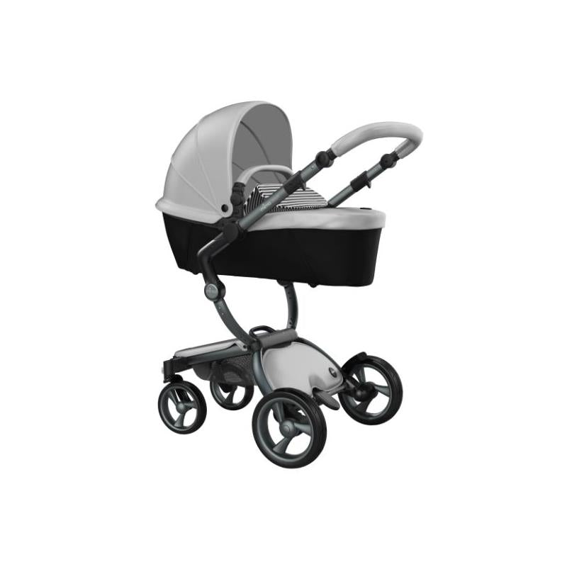 Stroller with Adjustable Features in White 2