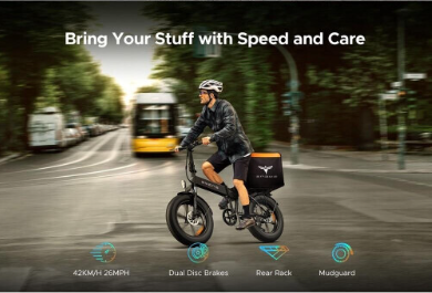 ENGWE EP-2 Pro Electric Bicycle in Orange color 4