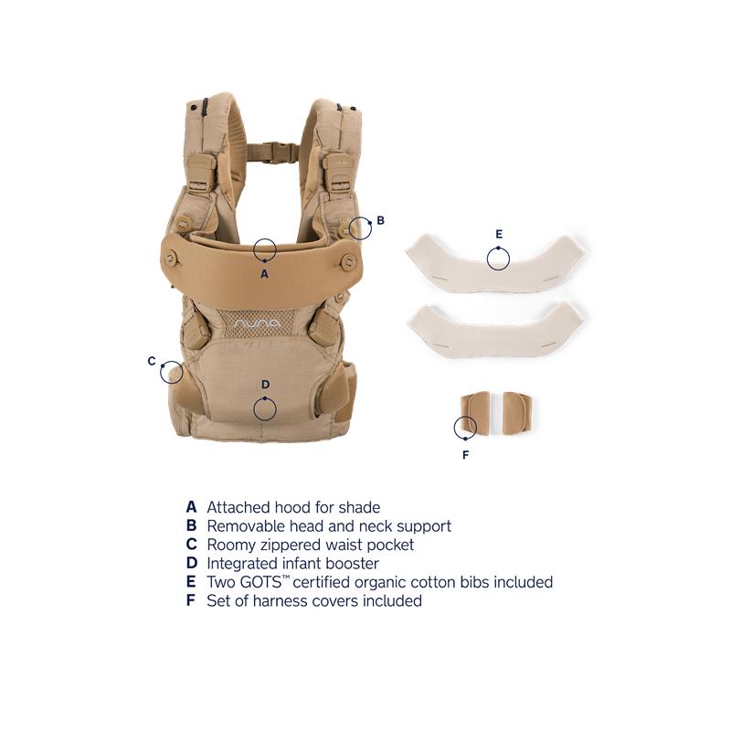 Ergonomic Baby Carrier Beige 5