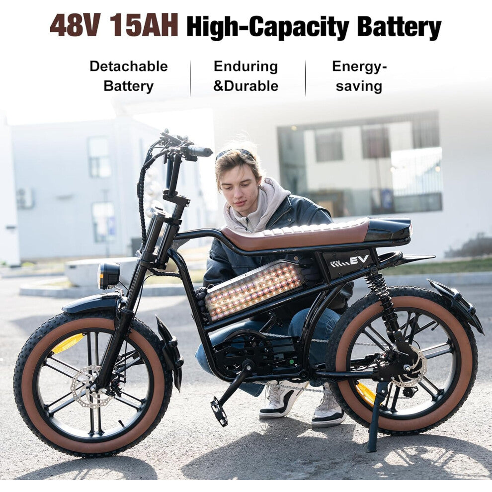 EVERCROSS EK30 Stylish eBike in Orange 3