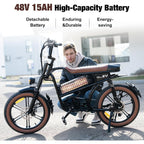 EVERCROSS EK30 Stylish eBike in Orange 3