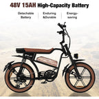 EVERCROSS EK30 Stylish eBike in Orange 4
