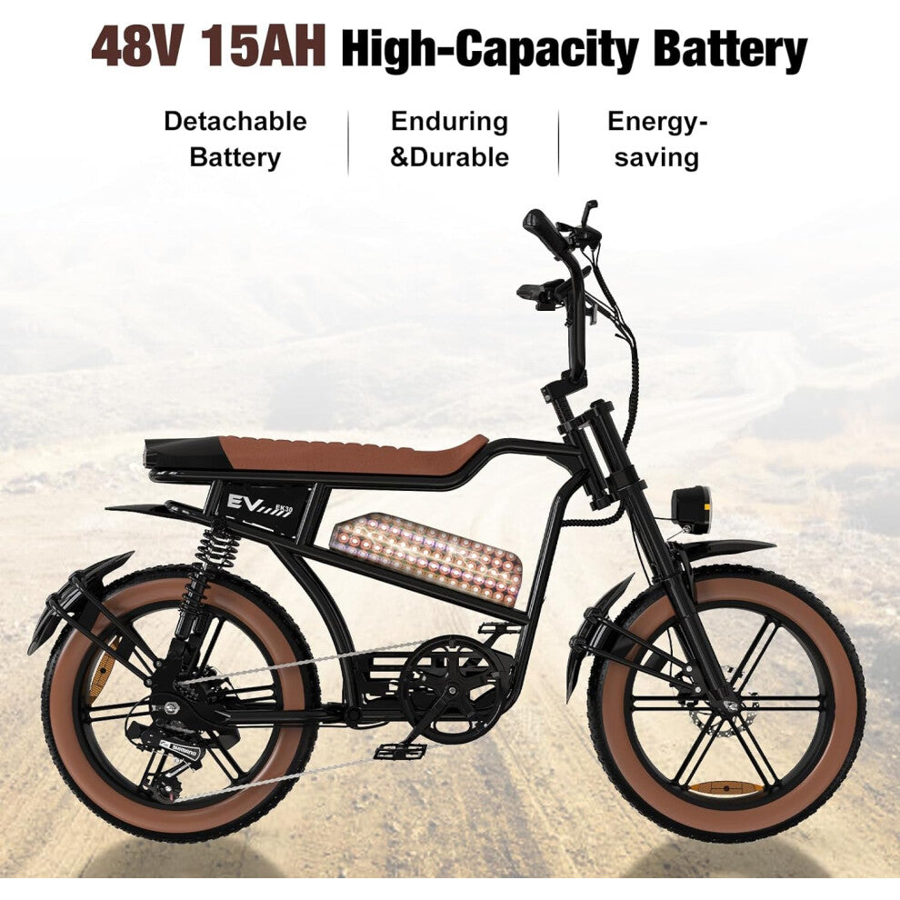 EVERCROSS EK30 Stylish eBike in Orange 4