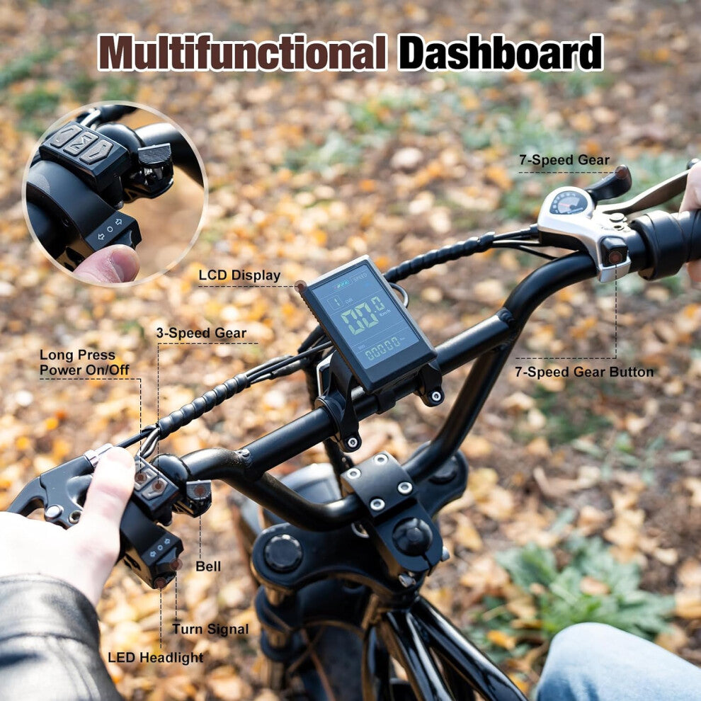 EVERCROSS EK30 Stylish eBike in Orange 6