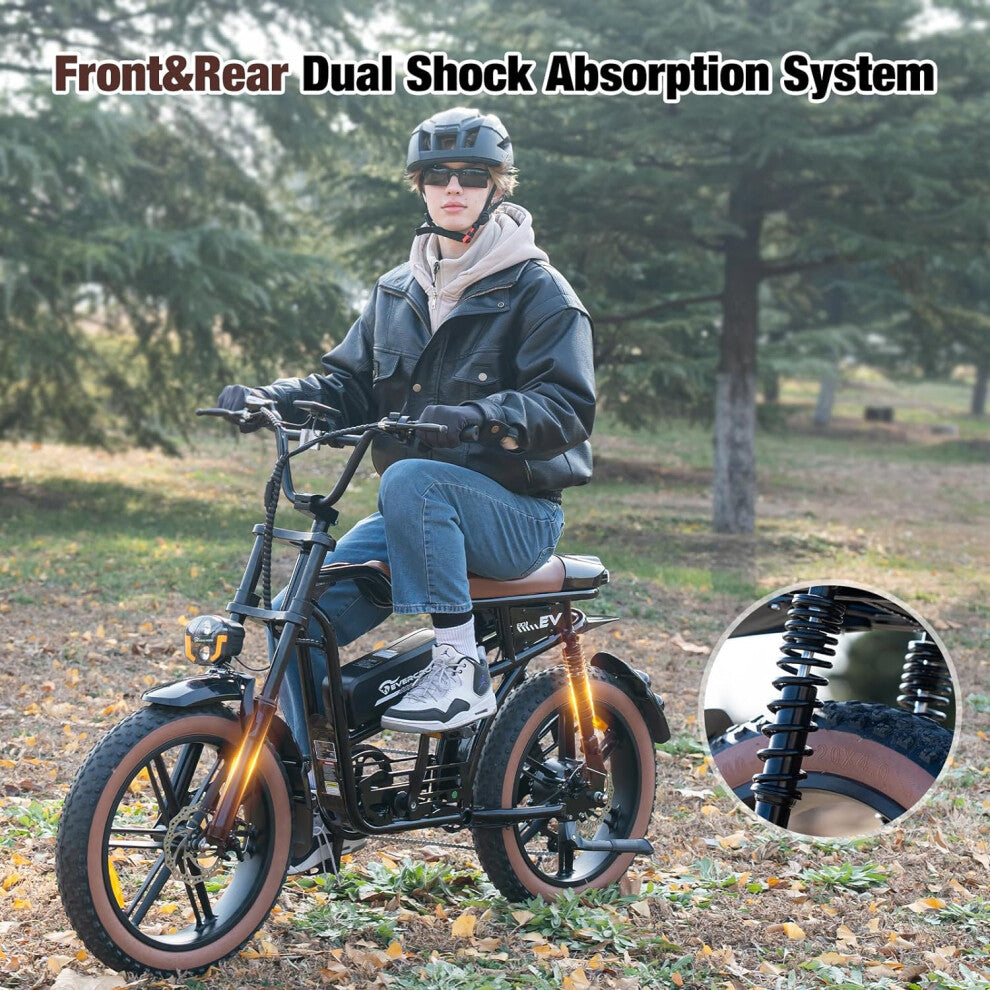 EVERCROSS EK30 Stylish eBike in Orange 7