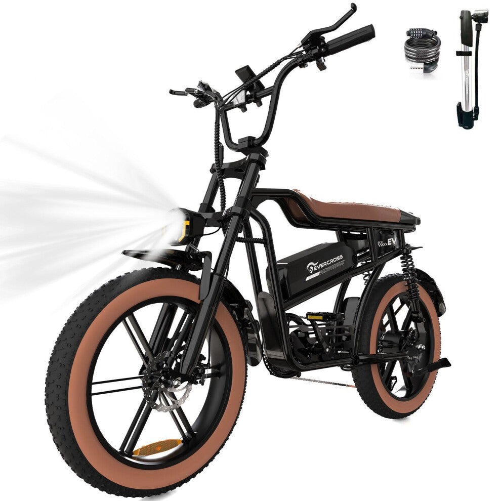 EVERCROSS EK30 Stylish eBike in Orange 9