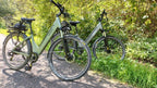 F28 PRO Exceptional Electric Bike in Thyme Green and Bronze colors. 2
