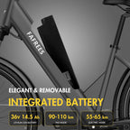 F28 PRO Exceptional Electric Bike in Thyme Green and Bronze colors. 3