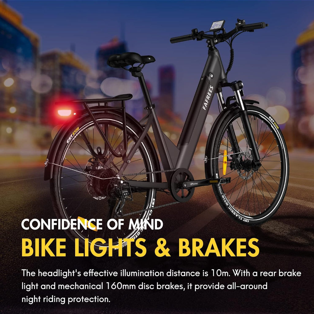 F28 PRO Exceptional Electric Bike in Thyme Green and Bronze colors. 7