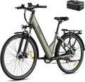 F28 PRO Exceptional Electric Bike in Thyme Green and Bronze colors. 9