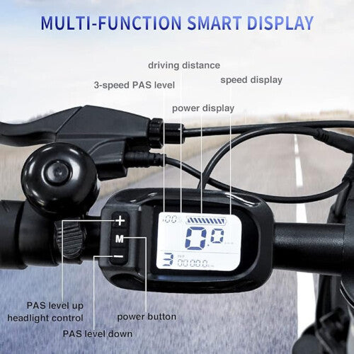 Fafrees FF20 Polar Ebike in stylish design with 15Ah battery and 31 miles range. 6