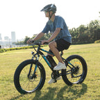 BK15 Fat Tyre Electric Bike in black with powerful features. 7