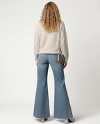 Alana Flared Jeans with Washed Finish for women 5