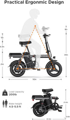 Folding E Bike in various colors for urban commuting 5