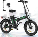 Compact Folding Electric Bike for urban commuting and adventures.