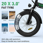 Compact Folding Electric Bike for urban commuting and adventures. 3