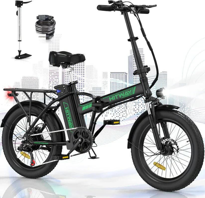 Compact Folding Electric Bike for urban commuting and adventures. 8