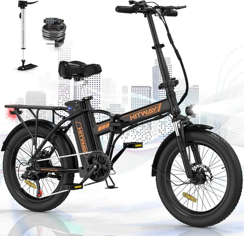 Compact Folding Electric Bike for urban commuting and adventures. 9