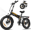 Hitway Electric Bike BK10 in green and orange with stylish design and eco-friendly features. 8
