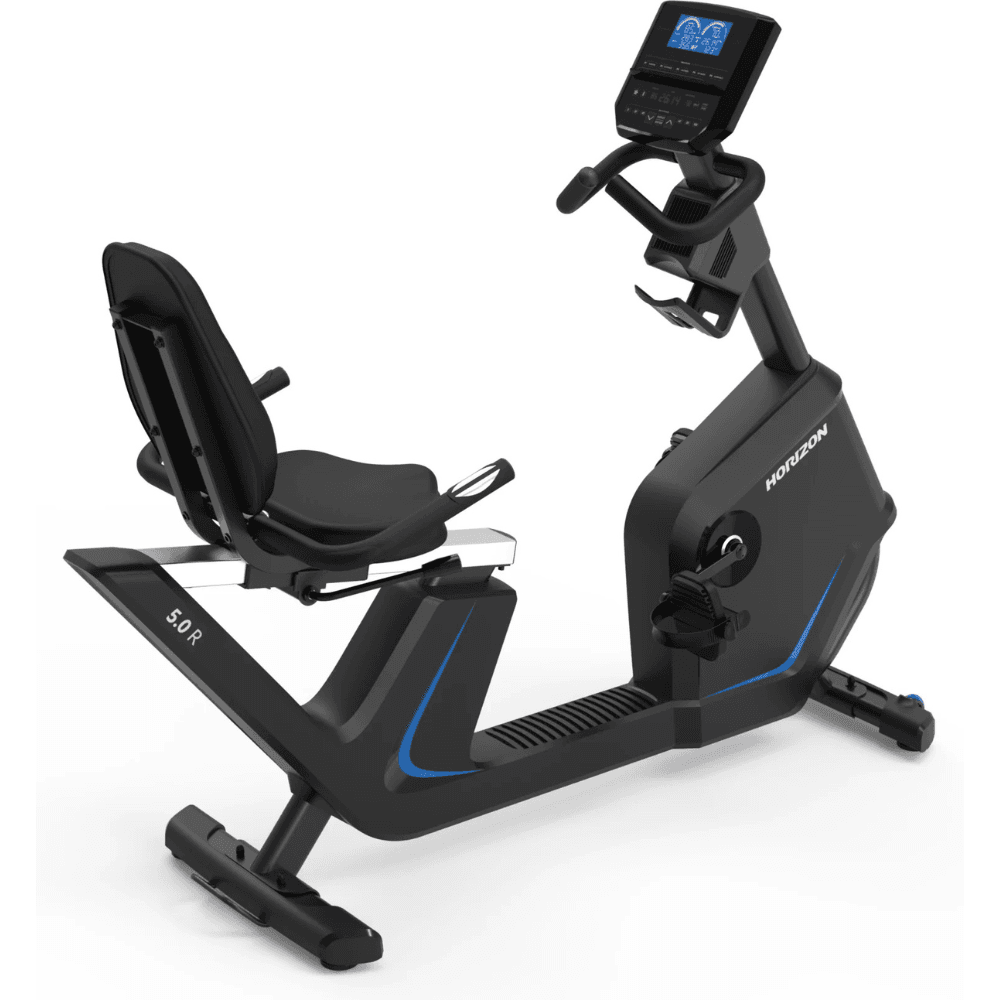Horizon Fitness 5.0R Recumbent Exercise Bike for comfortable workouts