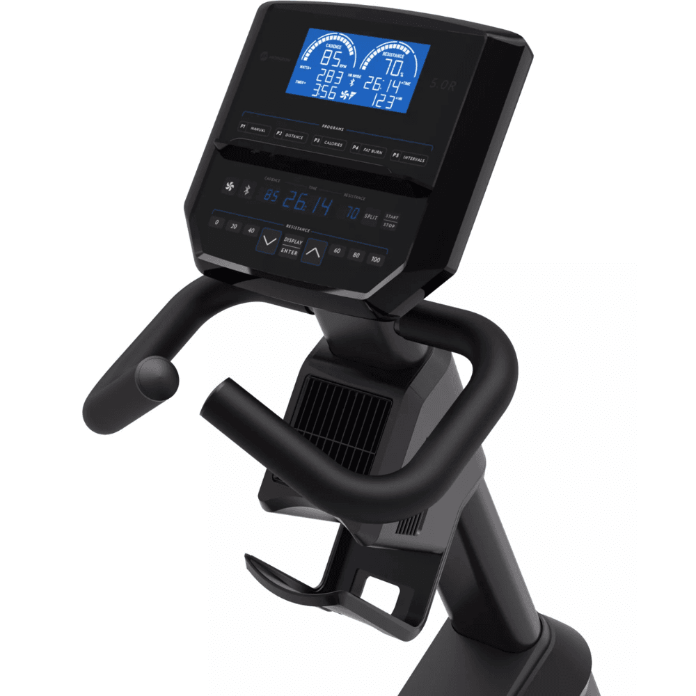 Horizon Fitness 5.0R Recumbent Exercise Bike for comfortable workouts 4