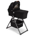 Infant Bassinet with Stand in Black