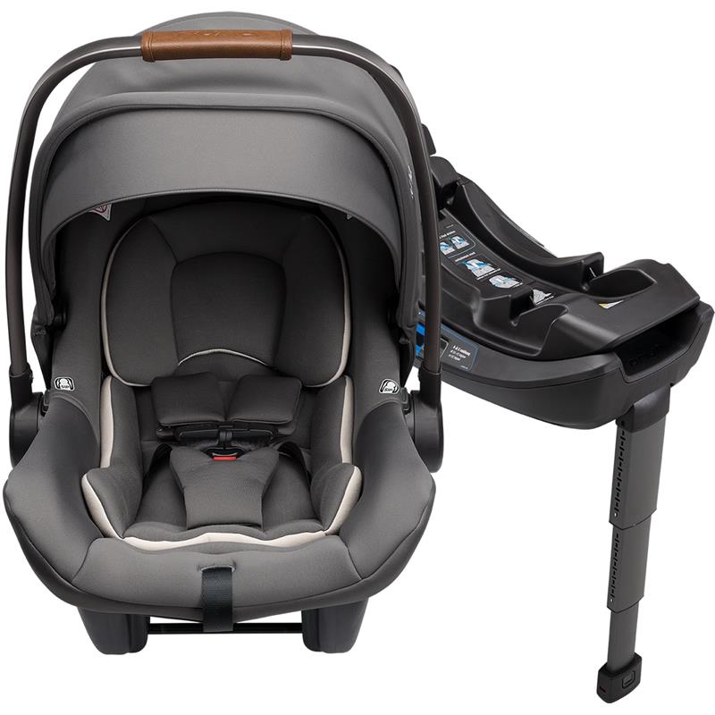Infant Car Seat Gray with Adjustable Base