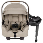 Infant Car Seat Beige with Adjustable Base