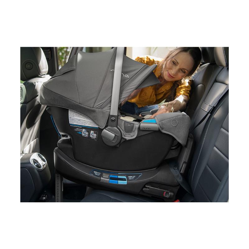 Infant Car Seat with Adjustable Base and Safety Features, Gray 3