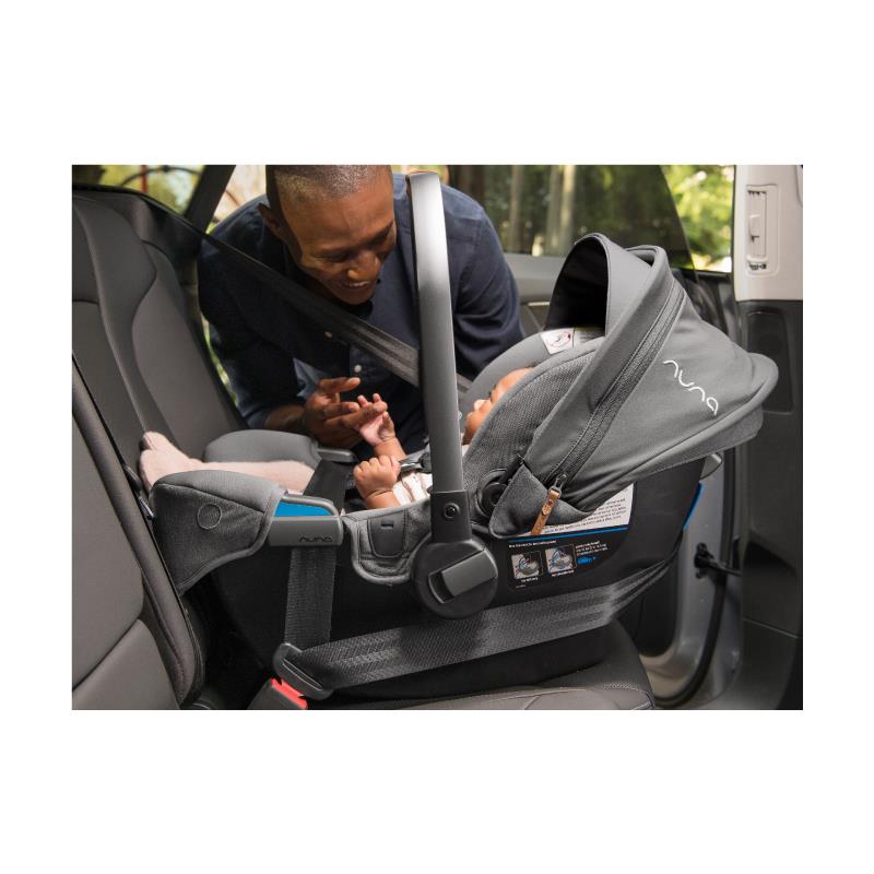 Infant Car Seat with Adjustable Base and Safety Features, Gray 4
