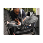 Infant Car Seat with Adjustable Base and Safety Features, Gray 4