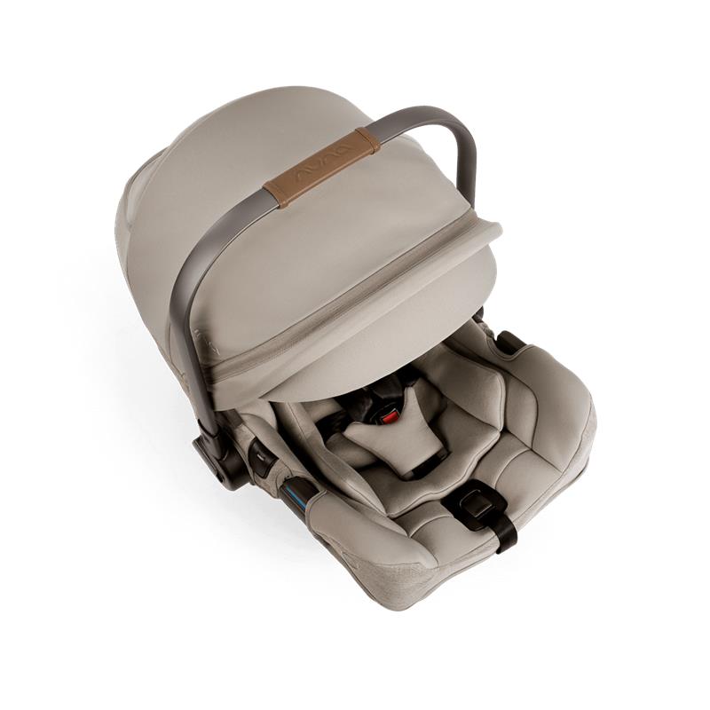 Infant Car Seat Beige with Adjustable Base 7