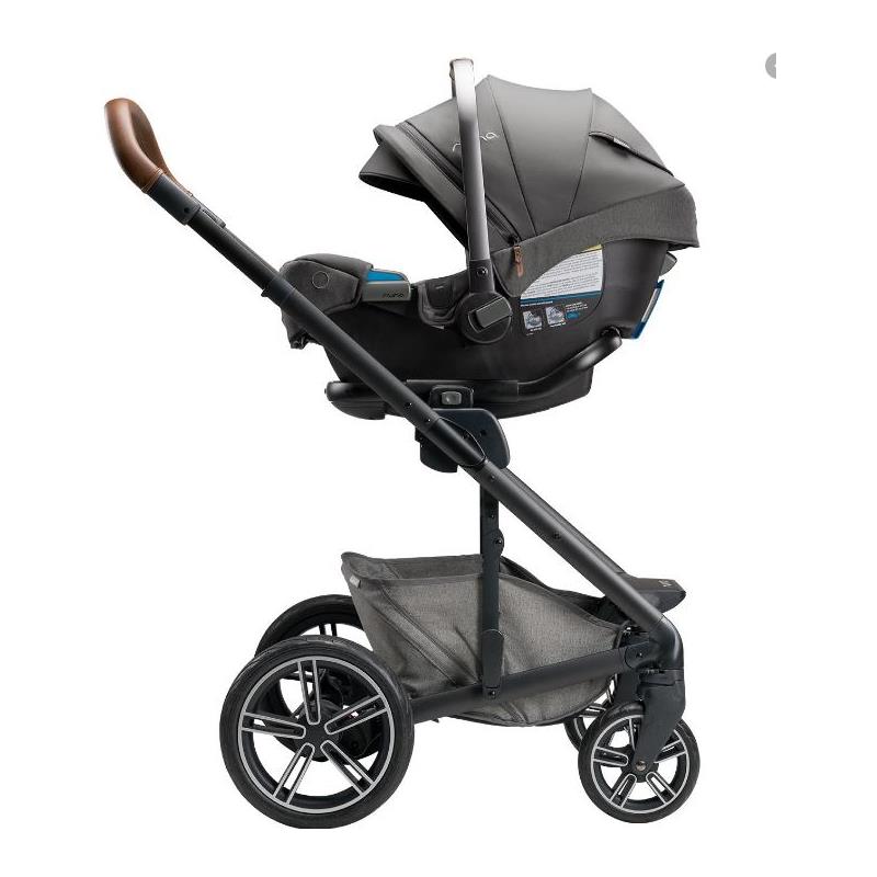 Infant Car Seat with Adjustable Base and Safety Features, Gray 8