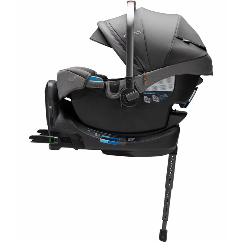 Infant Car Seat with Adjustable Base and Safety Features, Gray 9