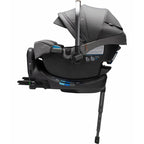 Infant Car Seat with Adjustable Base and Safety Features, Gray 9