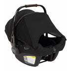Infant Car Seat with Base and Magnetic Harness Holders in Black 2