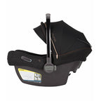 Infant Car Seat with Base and Magnetic Harness Holders in Black 3