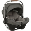 Infant Car Seat Gray with Base and Safety Features