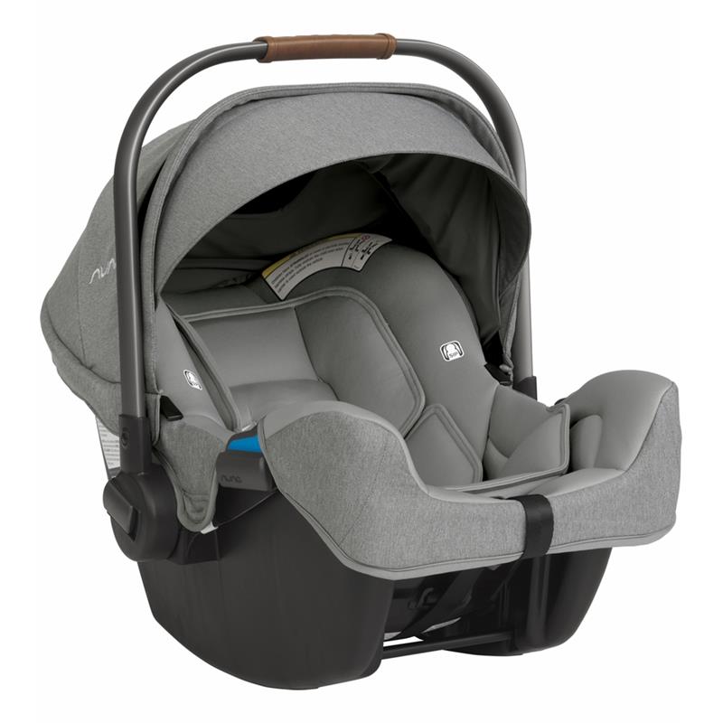 Infant Car Seat with Base and Safety Features, Gray