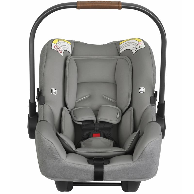Infant Car Seat with Base and Safety Features, Gray 2