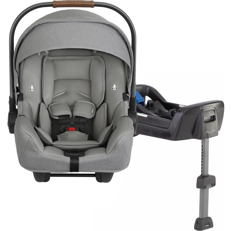 Infant Car Seat with Base and Safety Features, Gray 4