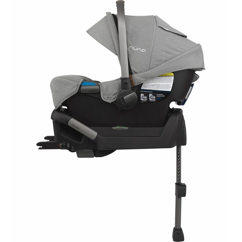 Infant Car Seat with Base and Safety Features, Gray 5