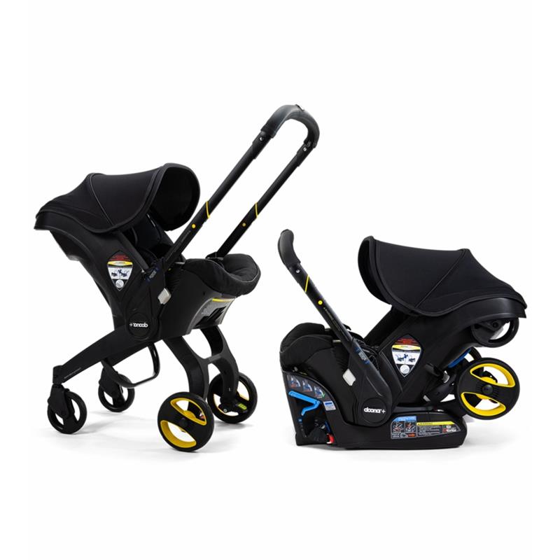 Infant Car Seat and Stroller, Black