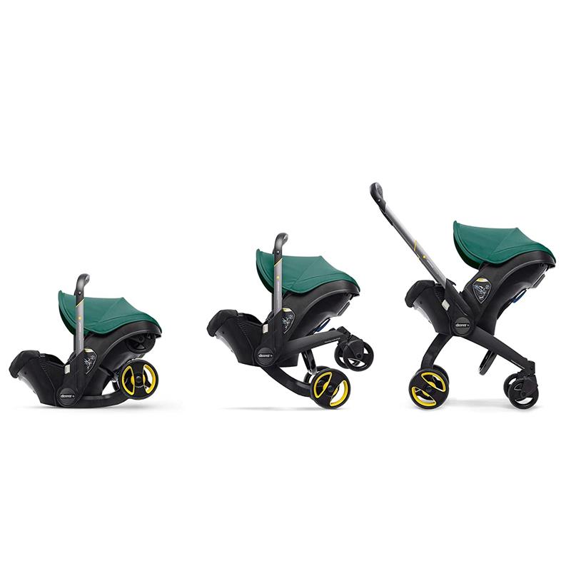 Infant Car Seat with Base and Stroller, Green 2