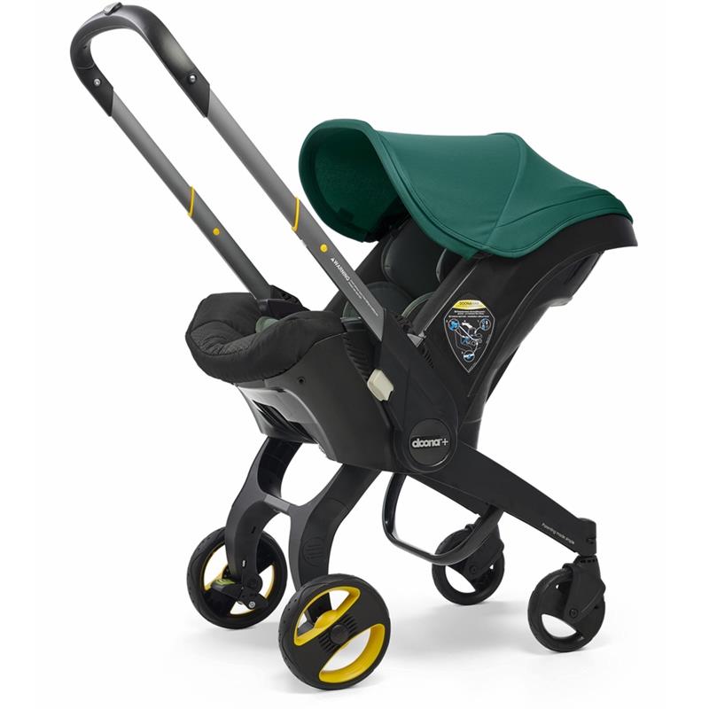Infant Car Seat with Base and Stroller, Green 3