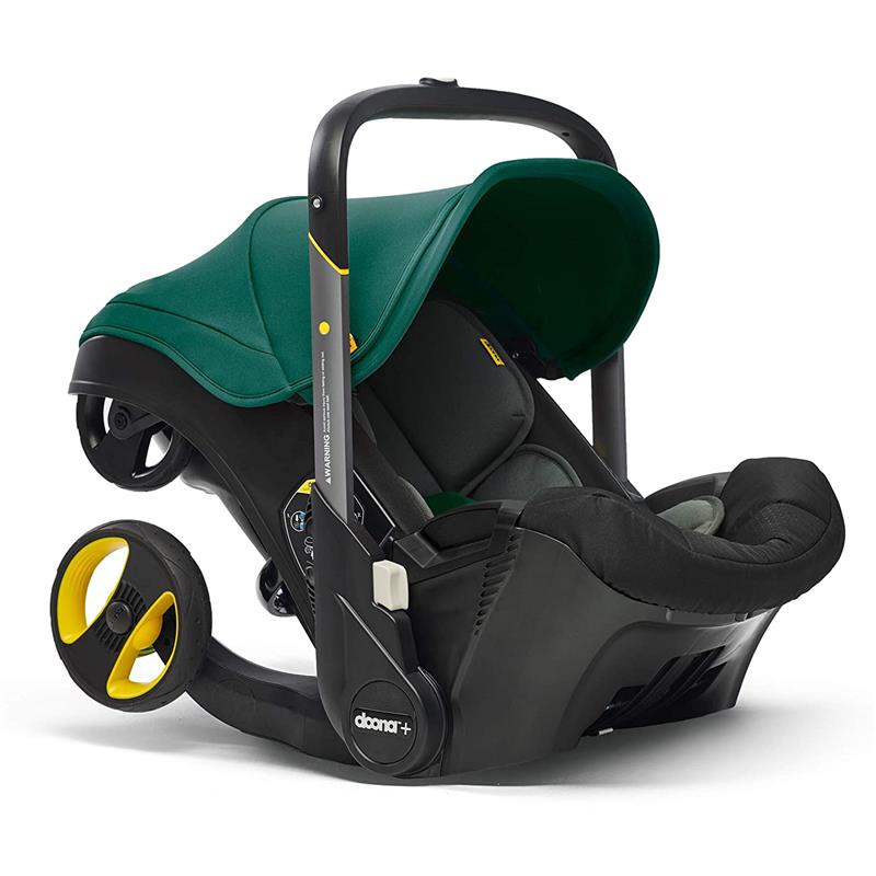 Infant Car Seat with Base and Stroller, Green 4