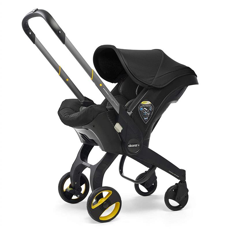 Infant Car Seat with Stroller, Black 5