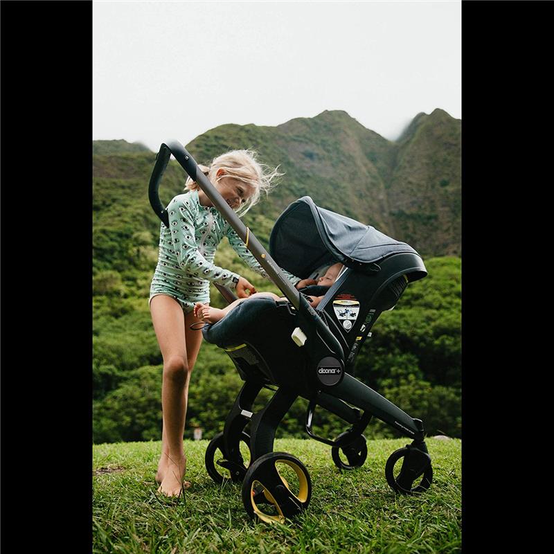 Infant Car Seat with Base and Stroller, Green 7