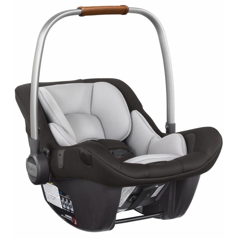Infant Car Seat with Base in Black, Lightweight Design 4