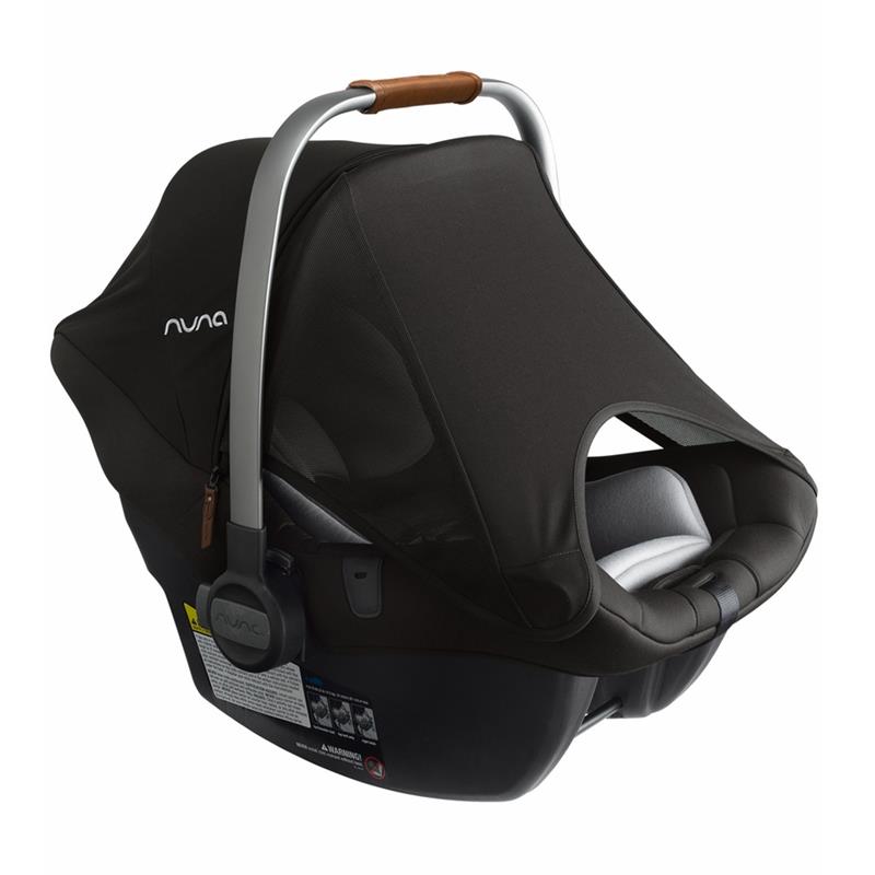 Infant Car Seat with Base in Black, Lightweight Design 5